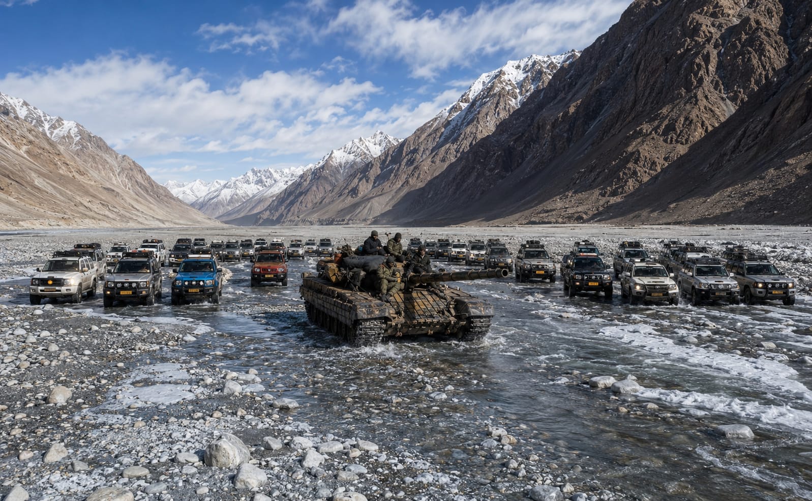 Himalayan rally terrain